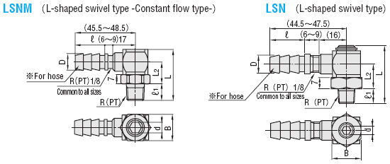 L-SHAPED  SWIVEL  HOSE  NIPPLES:Related Image