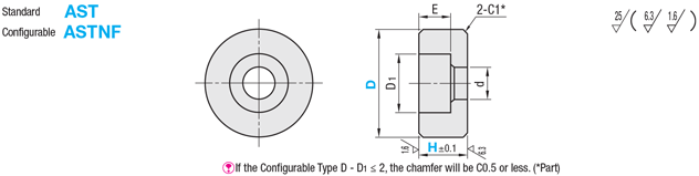 Round Stoppers-Standard Type/Configurable Type:Related Image