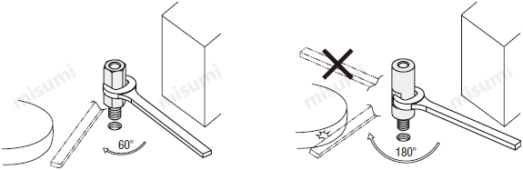 MISUMI Hexagonal Posts One End Threaded, One End Tapped