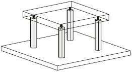 MISUMI Hexagonal Posts, Embedded, Complete Standard Model Customizations