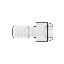 Usage outline of large head, tapered, hex socket locating pins Locating Pins