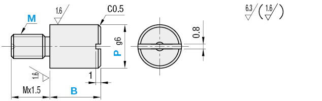 Marker Pins - With Flathead Slot:Related Image