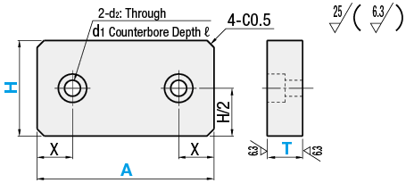 Stopper Blocks- Plate Type:Related Image