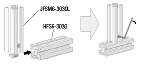 Aluminum Extrusions with Built-in Joints - Center Joint:Related Image