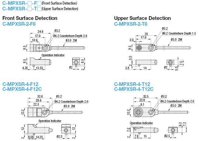 ｱﾝﾌﾟ内蔵型近接ｾﾝｻ 角型:Related Image