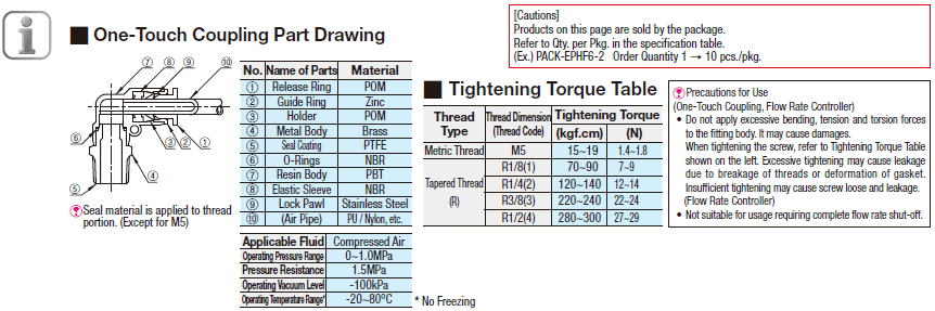 One-Touch Couplings  Male Elbows:Related Image