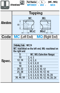 Lead Screws/Straight/Right and Left-Hand Thread:Related Image