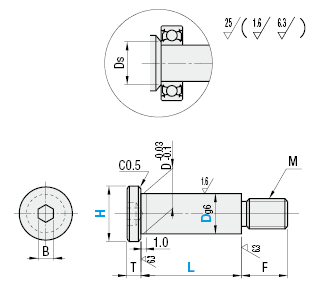 Bearing Shaft Screws/Flanged:Related Image