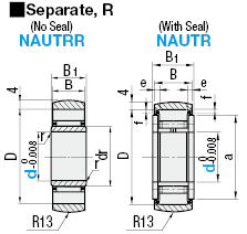 Urethane Roller Followers/Separate/R:Related Image