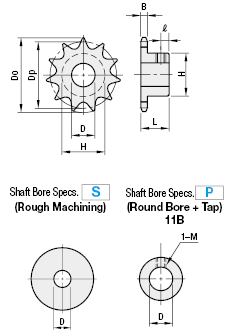 Sprockets/11B Series:Related Image