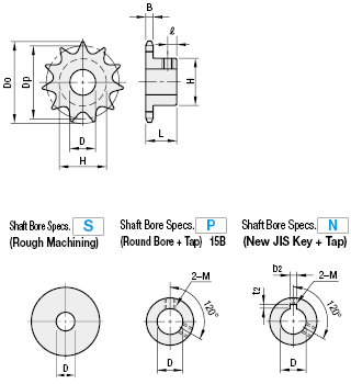 Sprockets/15B Series:Related Image