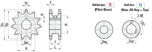 Sprockets/Double Strand/40SD:Related Image