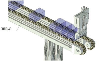 Engineering Plastic Block Chains/Single Strand:Related Image