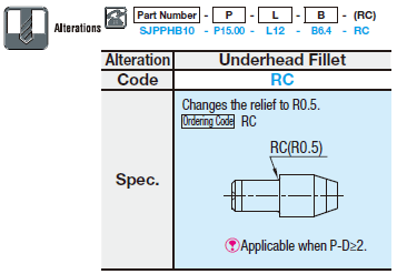 Locating Pins - Large Head Tapered - Plastic Tip - Threaded:Related Image