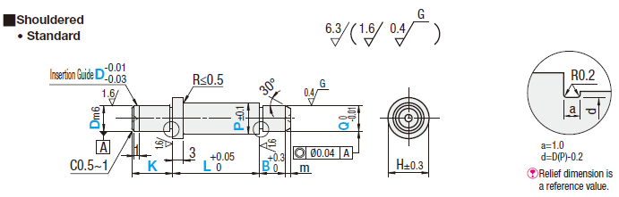 Support Pins - Stepped, Configurable, Shouldered - Press Fit:Related Image