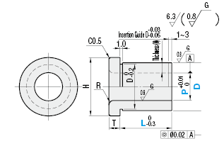 Bushings for Locating Pins - Configurable, Shouldered:Related Image