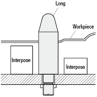 Locating Pins for Fixtures - Standard Grade, Long Head, Threaded:Related Image