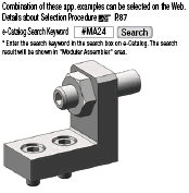 Threaded Stopper Blocks/L-Shaped/Widthways Adjustable:Related Image