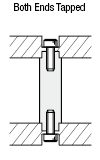 Circular Posts/Both Ends Tapped/Pilot Selectable/Configurable:Related Image