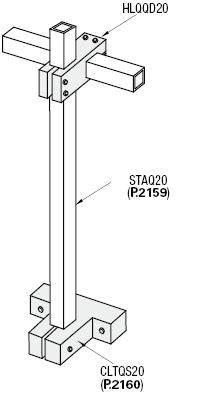 Strut Clamps/Square & Square/Perpendicular Configuration:Related Image