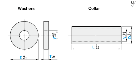 Thermal Insulation Washers/Collars:Related Image