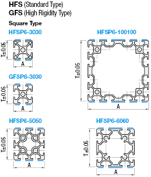 6 Series/slot width 8/30x30mm, Parallel Surfacing:Related Image