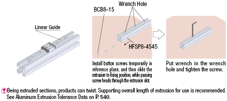 Aluminum Extrusion 8-45 Series/slot width 10/45x90mm, Parallel Surfacing,:Related Image