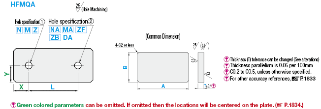 6 Surface Milled Mounting Plates/Brackets:Related Image