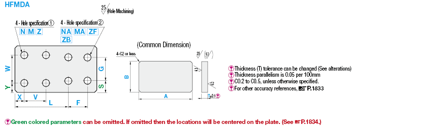 6 Surface Milled Mounting Plates/Brackets:Related Image