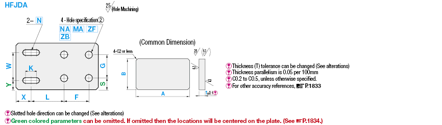 6 Surface Milled Mounting Plates/Brackets:Related Image