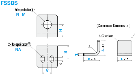 L Sheet Metal Mounting Plates/Brackets:Related Image