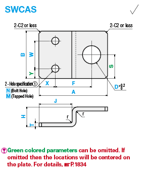 Sheet Metal Mounting Plates/Brackets/Z-Shaped:Related Image