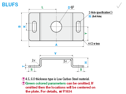 Sheet Metal Mounting Plates/Brackets/Convex Bent:Related Image