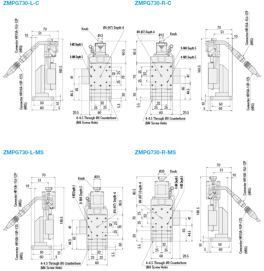 [Motorized] Z-Axis - Cross Roller:Related Image