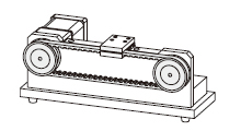 Transmission belt, used for repeated motion with the object not rotating and high requirements on positioning accuracy