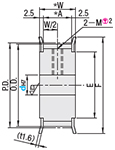 MISUMI Timing Pulley Shape A