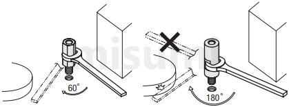 MISUMI Hexagonal Posts Coarse Thread, Configurable Length, One End Threaded, One End Tapped