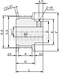 MISUMI Timing Pulley Shape B