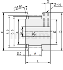 MISUMI Timing Pulley Shape K