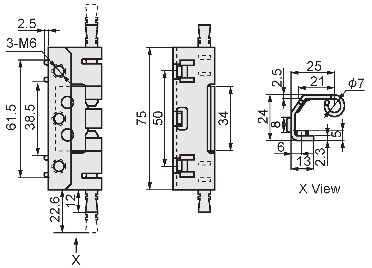 Economy Series Quick Detach Type Concealed Hinges