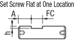 Shaft - Both Ends Tapped with Cross-Drilled Hole / Wrench Flats, Related Image 2_Alteration Details