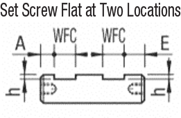 Shaft - Both Ends Tapped with Cross-Drilled Hole / Wrench Flats, Related Image 3_Alteration Details