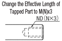 Shaft - One End Threaded and One End Tapped, Related Image 9_Alteration Details