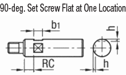 Shaft - One End Threaded and One End Tapped, Related Image 5_Alteration Details