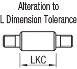 Shaft - Both Ends Threaded with Cross-Drilled Hole / Wrench Flats, Related Image 1_Alteration Details