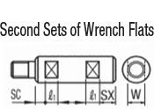 Shaft - One End Threaded with Cross-Drilled Hole / Wrench Flats, Related Image 4_Alteration Details