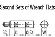 Shaft - One End Threaded with Undercut and Cross-Drilled Hole / Wrench Flats, Related Image 4_Alteration Details