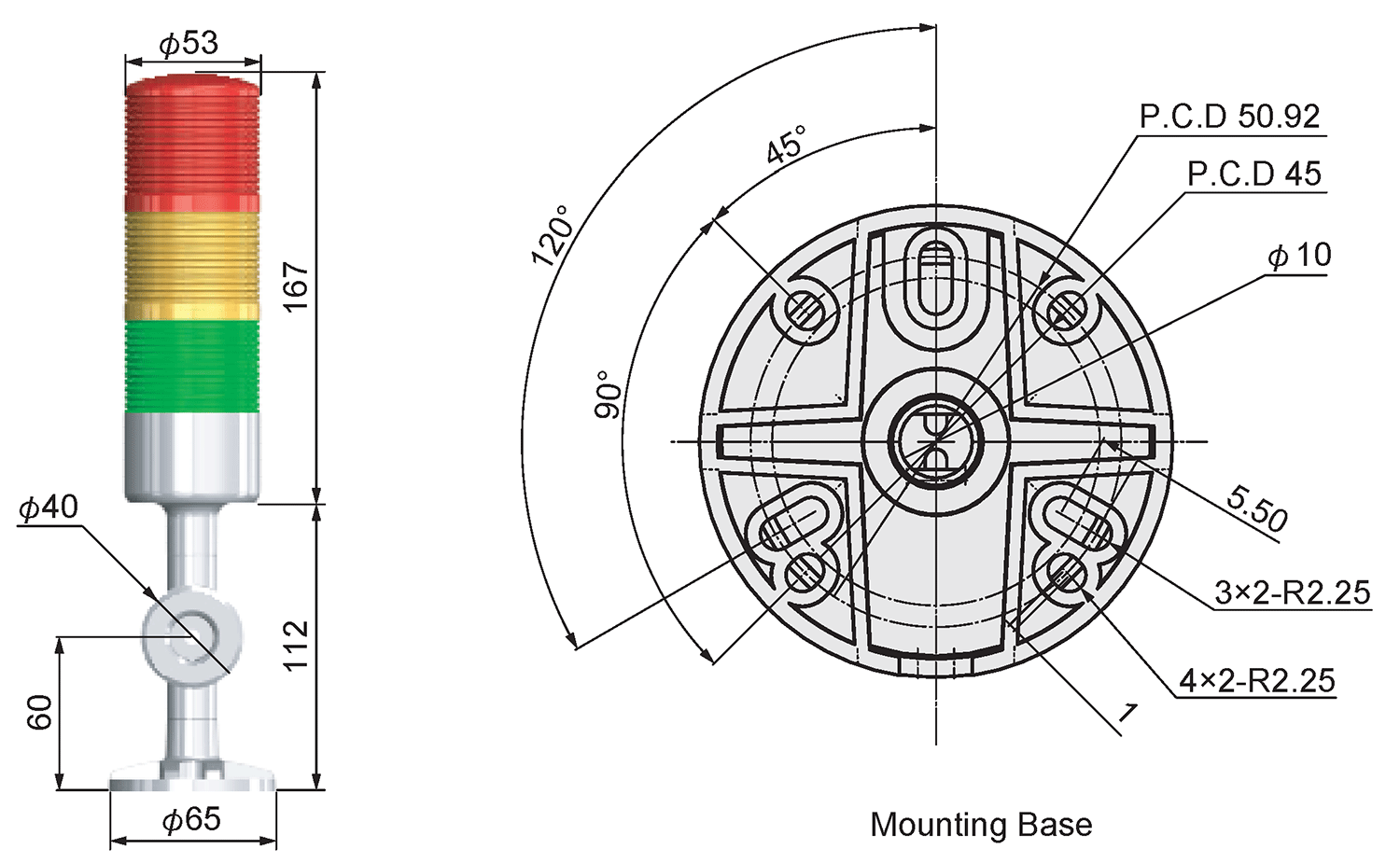 Dimensional Drawing