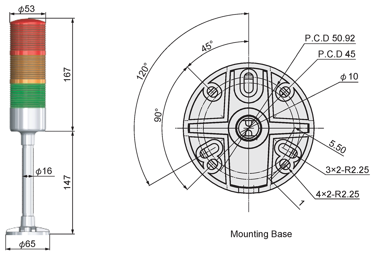 Dimensional Drawing