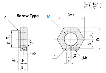 Rod End Bearings - Standard Type / L Short Type: Related Image